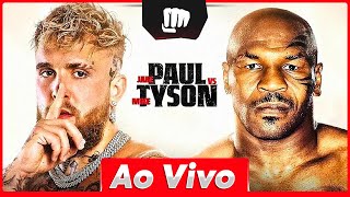 🔴 TYSON vs PAUL  BOXE AO VIVO  LIVE  BOXE MIKE TYSON vs JAKE PAUL [upl. by Dnaletak477]