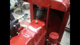 farmall F 12 or F 14 12 scale model engine 4 cylinder [upl. by Elyn]