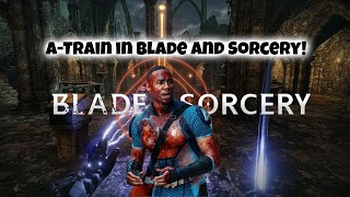 ATrain in Blade and Sorcery quest2vr theboys atrain homelander vr bladeandsorcery viralvideo [upl. by Bortz]