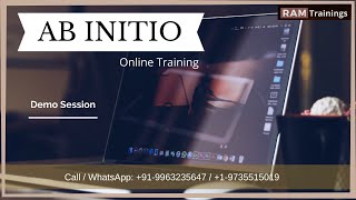 Ab Initio Training in Hyderabad India USAUKCanada  Best Tutorial for Beginners  Demo video [upl. by Ulyram]