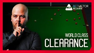 BEST CLEARANCE EVER  Brecel makes INCREDIBLE Break vs Dott 🤯  BetVictor Welsh Open [upl. by Vick]