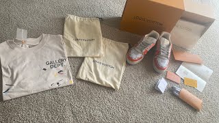 Yes kickscn Review Louis Vuitton sneaker amp Gallery Dept shirt [upl. by Mahda]