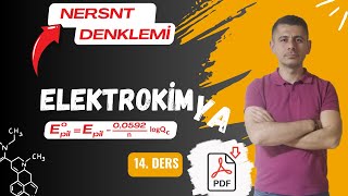 Nersnt Denklemi  Kimya ve Elektrik  14 Ders [upl. by Atinrahs380]