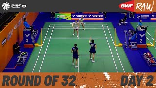 VICTOR Hong Kong Open 2023  Day 2  Court 3  Round of 32 [upl. by Llehsram]