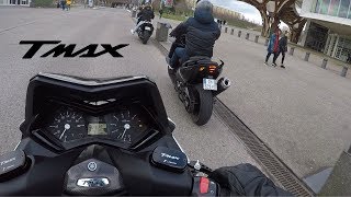 ON SORT LES 3 TMAX 530  AKRAPOVIC  ancienne vidéo [upl. by Javier772]