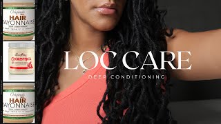 LIFE IN MY 40S S1 EP2  Deep Conditioning you locs  Should you  how often  how long  Products [upl. by Ytak]