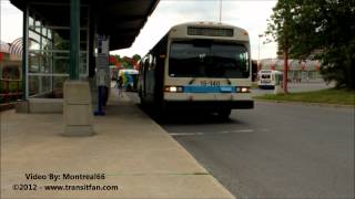 STM Montreal LA 15140 Departing Angrignon Metro HD [upl. by Ettellocin509]