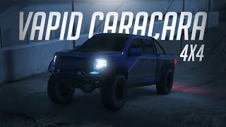 Grand Theft Auto V  Vapid Caracara 4x4 Customization [upl. by Enyawed]