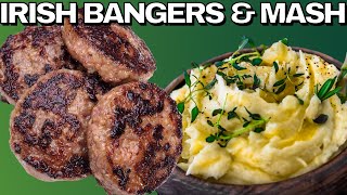 Irish Bangers Sausage amp Mash w Gravy for ST PATRICKS DAY Better than corned beef amp cabbage [upl. by Ruberta]