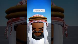 pov you tryna be halal roblox robloxfunny muslim cac catalogavatarcreator dontflop [upl. by Ez]