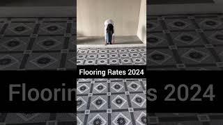 New Flooring Waterproof Design And Rates flooring shorts construction subscribe channel [upl. by Sherburn466]