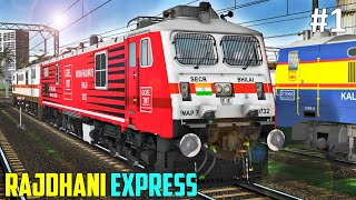 CR Rajdhani Express in Train Simulator  COUPLING  PARALLEL RACE  PC FHD GAMEPLAY  IRMSTS 🔥 [upl. by Adnilasor]