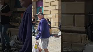 Busking in England UK [upl. by Adriel]