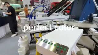 Dtg combine with automatic screen printing machine screenprinting tshirtprinting [upl. by Ollehcram742]