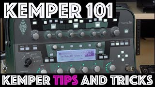 Kemper 101  Explaining the Basics of the Kemper  Kemper Tips and Tricks [upl. by Ellatsirhc]