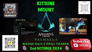 REDAS DAILY OPAL TEASER KITSUNE MOUNT 21024 ACV [upl. by Adaminah]