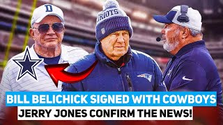 🚨URGENT BILL BELICHICK JOINS DALLAS JERRY JONES MAKES IT OFFICIAL 🏈 DALLAS COWBOYS NEWS TODAY [upl. by Isteb]