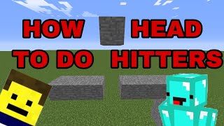 HOW TO DO THE SKEPPY JUMP  HEAD HITTERS  Minecraft Event Tips [upl. by Ahsilam]