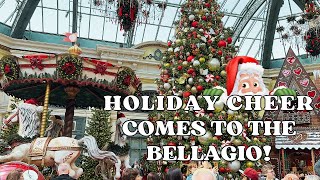 Bellagio Hotel Botanical Garden A Holiday Display Like No Other In Las Vegas [upl. by Lura746]