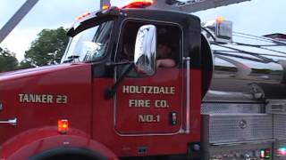 2014 Clearfield County Pennsylvania Fair Firemens Parade [upl. by Ertsevlis]