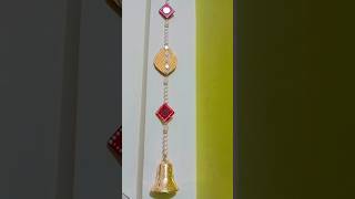 Diwali decore ideas  wall decoration bell  diwali diy youtubeshorts viralvideo [upl. by Iblok]