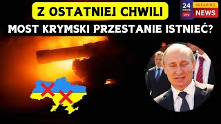 Zdradził Ukrainę na rzecz Rosji W jego aucie eksplodowała bomba Most krymski WOJNA ROSJAUKRAINA [upl. by Lipsey]