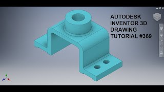 Autodesk Inventor 3d drawing tutorial for Beginners  Inventor 3d Drawing tutorials  3d Cad Basic [upl. by Flodur]