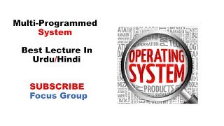 Multiprogrammed Operating System  Multiprogramming  Lecture in UrduHindi [upl. by Towland]