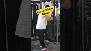 Triceps Exercise fast gain workout 🏋️‍♀️gym motivation instagram instagood viral trending [upl. by Yvonner]