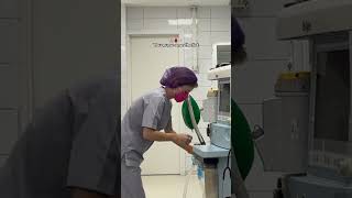 maintenance of anesthesia machineAnaesthesiavloghospital growmyaccount trending [upl. by Bo]