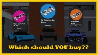 Which Roblox Pacifico 2 car packs should YOU buy [upl. by Reinhard]