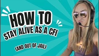 CFIs MUST WATCH Legal Pitfalls  Defensive Tactics in the Cockpit  PilotKaity [upl. by Noterb224]