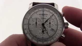 Graf Zeppelin 76801 Alarm Chronograph [upl. by Thorndike]