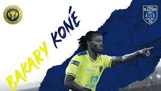 Bakary Kone  Goals and Skills  Kerala Blasters  Manjappada [upl. by Ahsinotna]