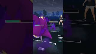 Sharpedo amp Goodra a deadly combo 🦈 🐉 shorts gobattleleague pokemongo [upl. by Krispin]