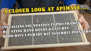 A Closer Look At Apimaye Installing Foundation in Pro Frames Mounting Latches amp More [upl. by Dareg668]