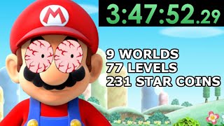 Let’s 100 Speedrun New Super Mario Bros Wii [upl. by Ccasi]