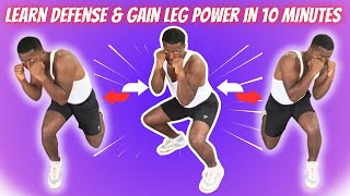 Do This Tough 10 Minute Boxing Leg Workout For Power amp Form [upl. by Ecinhoj]