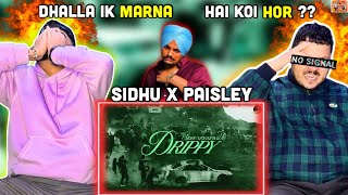 REACTION ON  Drippy Official Video  Sidhu Moose Wala  Mxrci  AR Paisley  React Hub [upl. by Inittirb]