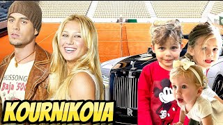 Russian Beauty Anna Kournikova  New Life Family and Enrique Iglesias [upl. by Ecinwahs]