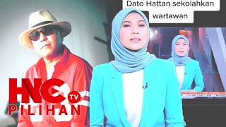 DATO HATTAN SEKOLAHKAN WARTAWAN “Tak Buat Homework Ke” Pembaca Berita AWANI Kena Sembur Masa Live [upl. by Eniamrej]