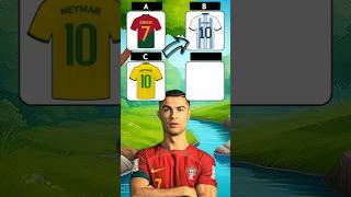 Ronaldo Tests Memory Power 🔥 Part 12  Ronaldo Vs Messi Vs Neymar Jr soccer shorts [upl. by Fenner]