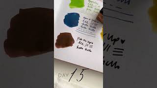 Diamine Inkvent 2022 ✨ Day 15 [upl. by Riggins]