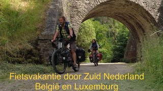 Fietsvakantie door Zuid Nederland Vennbahn  België en Luxemburg  Fahrradtour  Cycling holiday [upl. by Mikkel]