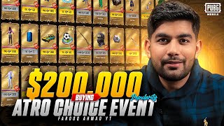 Buying 200000 UC Popularity from ATRO55 Choice Event  🔥 PUBG MOBILE 🔥 [upl. by Brodeur]