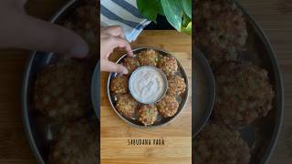 Sabudana vada recipe  Quick and easy snack recipevideo [upl. by Cr]