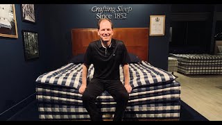 what makes hästens beds unique interview with dr breus the sleep doctor [upl. by Nailimixam]