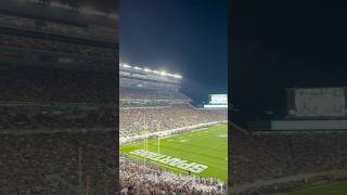 Michigan State Football Night Game football msu travel [upl. by Cherri]