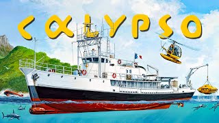 The Incredible Calypso Jacques Cousteaus Crazy Exploration Vessel [upl. by Panaggio]