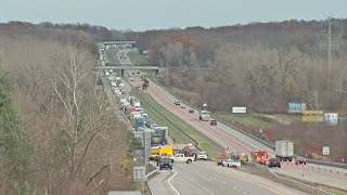 Thruway worker killed in crash on I90 Monday [upl. by Gilbertson]